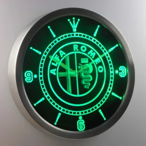 Alfa Romeo LED Neon Wall Clock