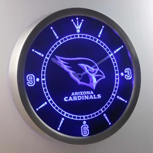 Arizona Cardinals LED Neon Wall Clock