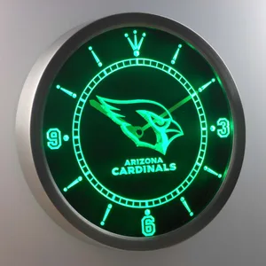 Arizona Cardinals LED Neon Wall Clock