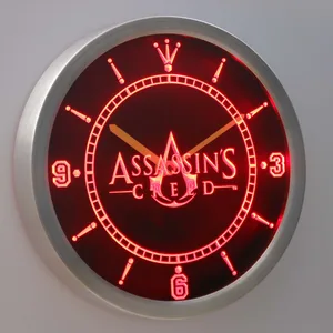 Assassins Creed LED Neon Wall Clock