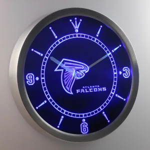 Atlanta Falcons LED Neon Wall Clock