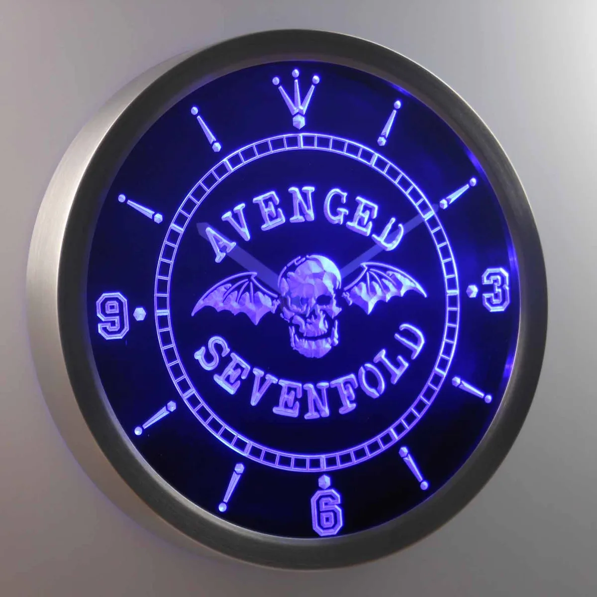 Avenged Sevenfold LED Neon Wall Clock