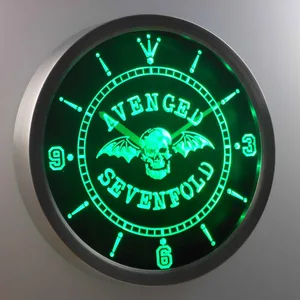Avenged Sevenfold LED Neon Wall Clock