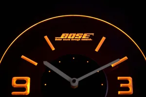 Bose Modern LED Neon Wall Clock