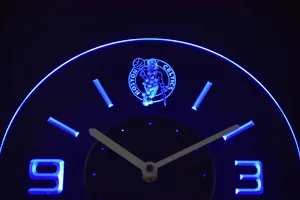 Boston Celtics Modern LED Neon Wall Clock