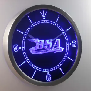 BSA LED Neon Wall Clock
