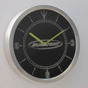 Bud Light Horizontal LED Neon Wall Clock