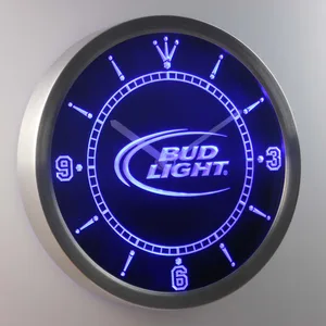 Bud Light LED Neon Wall Clock