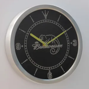 Budweiser Lizard LED Neon Wall Clock