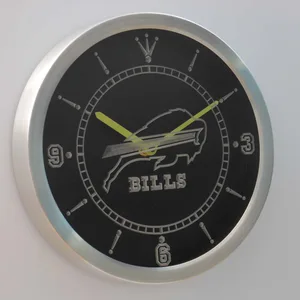 Buffalo Bills LED Neon Wall Clock