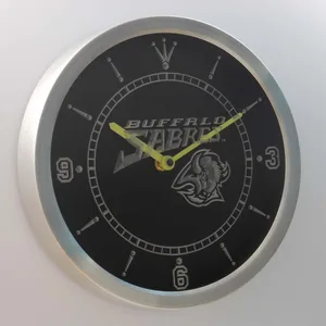 Buffalo Sabres LED Neon Wall Clock