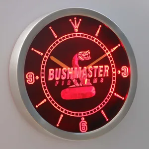 Bushmaster LED Neon Wall Clock