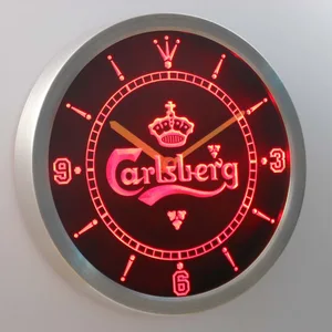 Carlsberg LED Neon Wall Clock