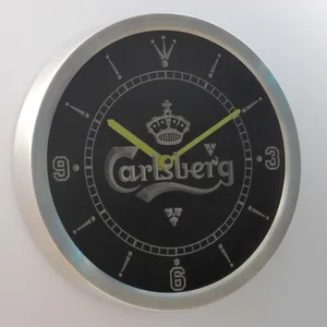 Carlsberg LED Neon Wall Clock