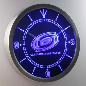 Carolina Hurricanes LED Neon Wall Clock