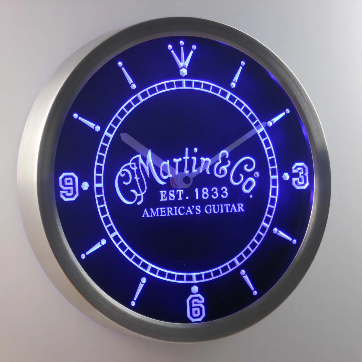 CF Martin & Co. LED Neon Wall Clock