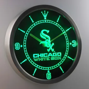 Chicago White Sox LED Neon Wall Clock