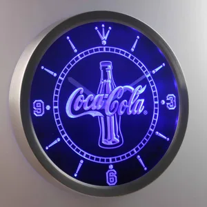 Coca-Cola Bottle LED Neon Wall Clock