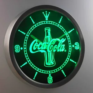 Coca-Cola Bottle LED Neon Wall Clock