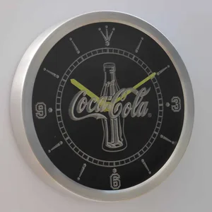 Coca-Cola Bottle LED Neon Wall Clock