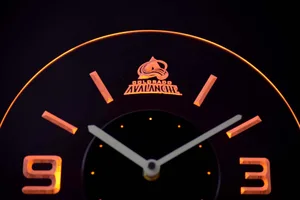 Colorado Avalanche Modern LED Neon Wall Clock