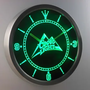 Coors Light LED Neon Wall Clock
