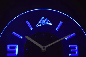 Coors Light Modern LED Neon Wall Clock