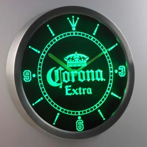 Corona Extra LED Neon Wall Clock
