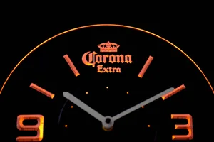 Corona Extra Modern LED Neon Wall Clock
