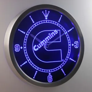 Cummins LED Neon Wall Clock