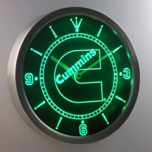 Cummins LED Neon Wall Clock