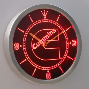 Cummins LED Neon Wall Clock