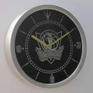 Dallas Mavericks LED Neon Wall Clock