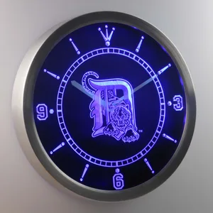 Detroit Tigers LED Neon Wall Clock