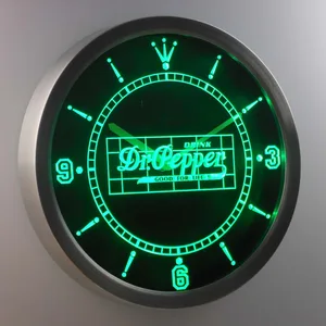 Dr. Pepper Good For Life LED Neon Wall Clock