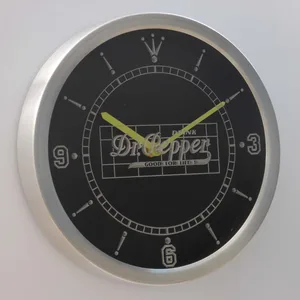 Dr. Pepper Good For Life LED Neon Wall Clock