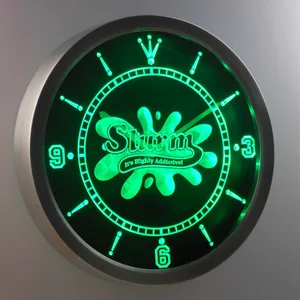 Futurama Slurm LED Neon Wall Clock