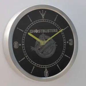 Ghostbusters LED Neon Wall Clock