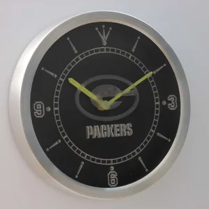 Green Bay Packers LED Neon Wall Clock
