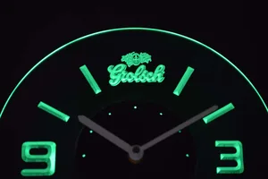 Grolsch Modern LED Neon Wall Clock