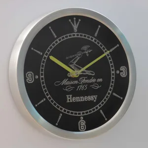 Hennessy LED Neon Wall Clock