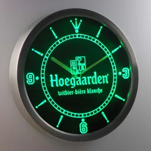 Hoegaarden LED Neon Wall Clock