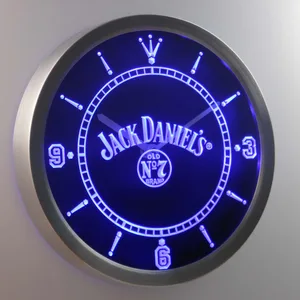 Jack Daniel's Old No. 7 LED Neon Wall Clock