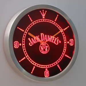 Jack Daniel's Old No. 7 LED Neon Wall Clock