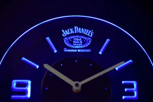 Jack Daniel's Old No. 7 Tennessee Modern LED Neon Wall Clock