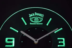 Jack Daniel's Old No. 7 Tennessee Modern LED Neon Wall Clock