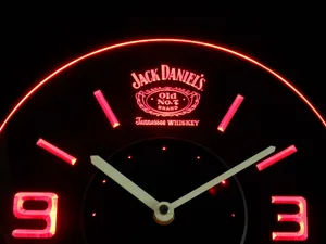 Jack Daniel's Old No. 7 Tennessee Modern LED Neon Wall Clock