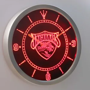 Jacksonville Jaguars LED Neon Wall Clock