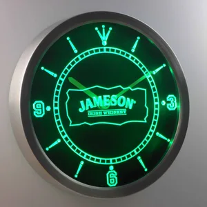 Jameson LED Neon Wall Clock