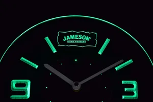 Jameson Modern LED Neon Wall Clock